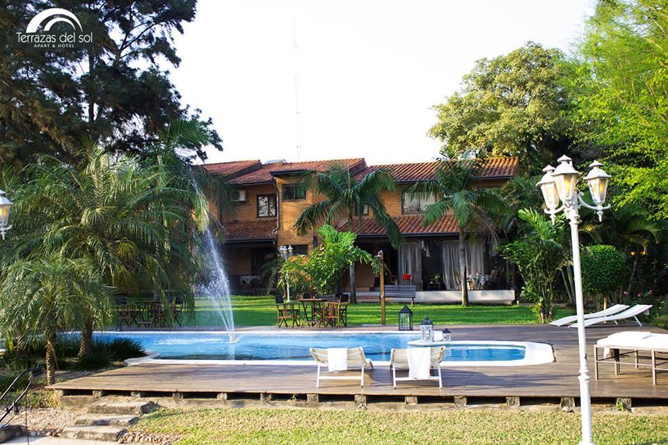 Terrazas Del Sol Apart-Hotel Lambare Exteriör bild