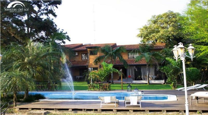 Terrazas Del Sol Apart-Hotel Lambare Exteriör bild